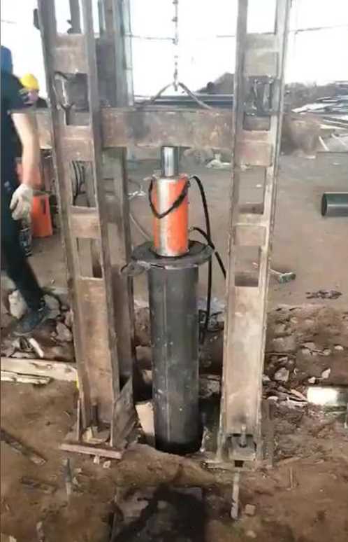 淮南潘集区钢管桩加固
