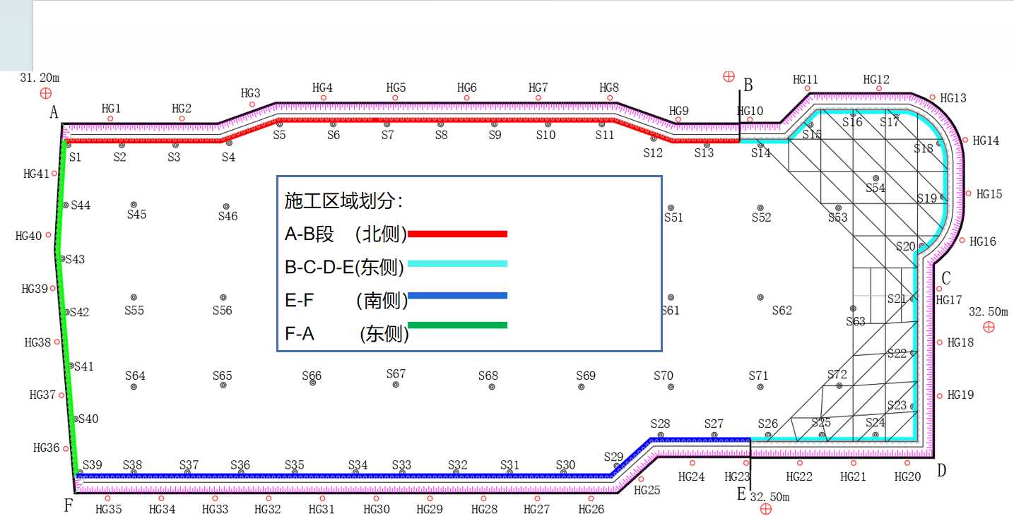 淮南潘集区基坑支护设计
