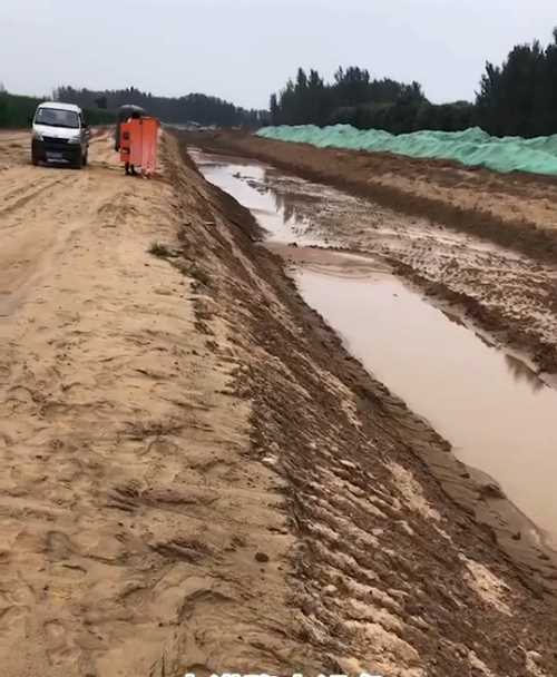 淮南潘集区河道降水